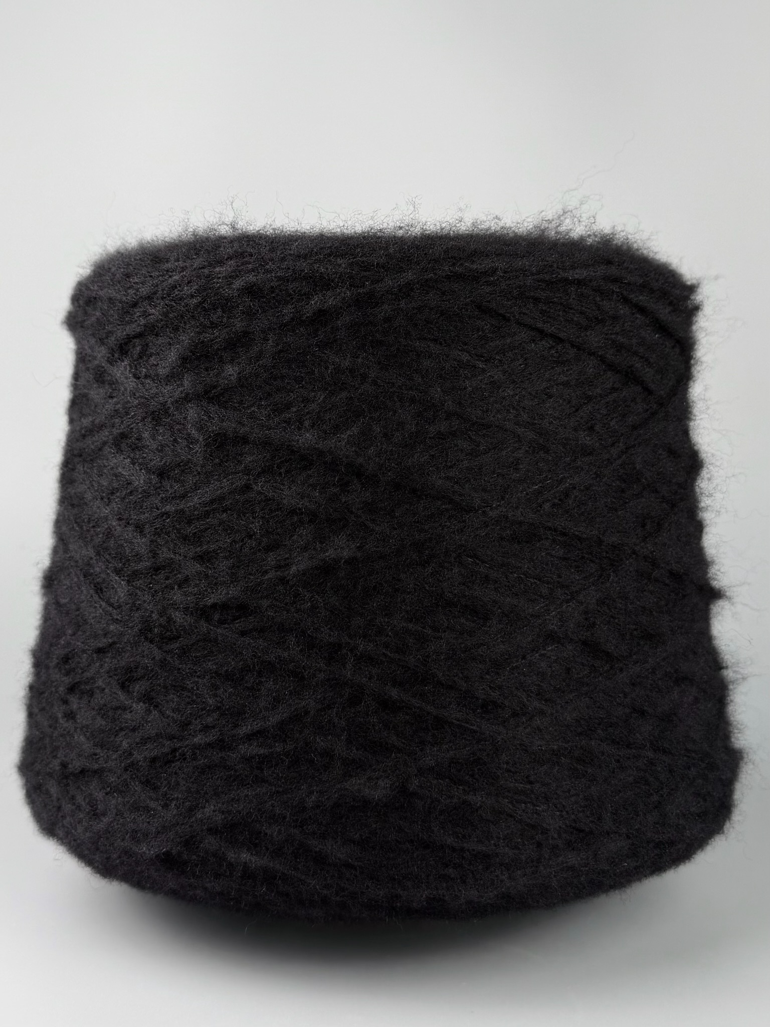 Selezione Zimpfer Wolle – Garn aus mongolischem Yak und Kaschmir 480 m / 100 g col. Schwarz foto 2